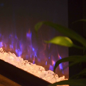 <span class=keywords><strong>Chimenea</strong></span> eléctrica de 2 pulgadas, Control remoto, <span class=keywords><strong>chimenea</strong></span> <span class=keywords><strong>decorativa</strong></span> de acero para uso doméstico, Hotel, tipo de enchufe de EE. UU., No requiere calefacción - Product Image 5