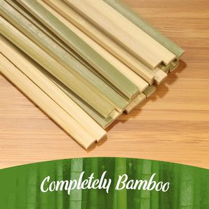 Eco-Friendly Natural Bamboo <strong>Barbecue</strong> Flat Skewers Disposable Bamboo Skewers, Skewers <strong>Barbecue</strong> Long Handle Charcoal Grill Type - Product Image 5