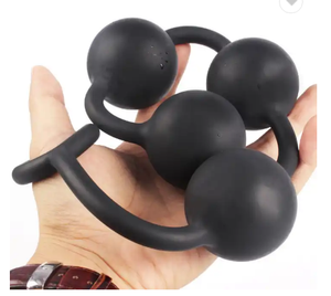 Water Drop Anal Clitoral Stimulation Silicone Butt Plug Private Massage Adult Toy for Men and Women - Product Image 3