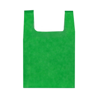 Sac fourre-tout promotionnel personnalisé, réutilisable, non tissé, recyclable, biodégradable, capacité de charge de 10 kg, style pliable