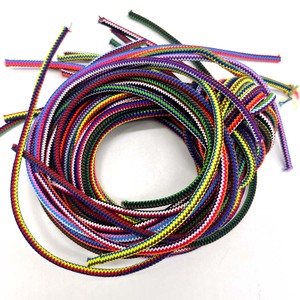 <span class=keywords><strong>100</strong></span> Màu Sắc Trong Kho Nhà Máy Bán Buôn 3/3.5/4Mm Nhiều Màu <span class=keywords><strong>Polyester</strong></span> Crochet Non-Slip Đàn Hồi Vòng Dây Cho Quần Áo - Product Image 1