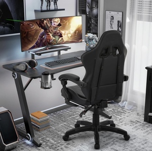 Chaise de jeu nouveau style en PU <span class=keywords><strong>pas</strong></span> chère haute qualité Silla <span class=keywords><strong>Gamer</strong></span> vente en gros d'usine siège pivotant inclinable hauteur réglable - Product Image 2