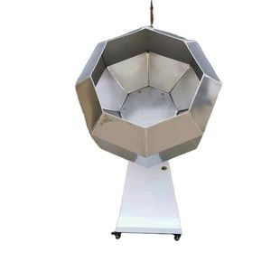 Máquina para recubrir con azúcar nueces y ámbar / Mezcladora de acero inoxidable para pimienta de Sichuan, cacahuetes y harina de arroz / Máquina octogonal para sazonar - Product Image 3