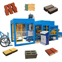 Machine automatique de fabrication de blocs creux en béton KAIDONG QT4-25 à haute précision avec PLC et pompe pour la construction