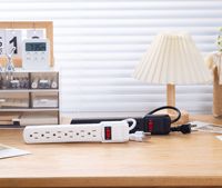Multiprise domestique de type américain, spécifications US, entièrement en cuivre, AC 220-250V, vente en gros