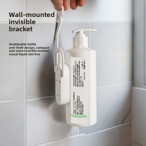 Dispensador de jabón de plástico para el cuidado del cabello y champú desechable montado en la pared para <span class=keywords><strong>hoteles</strong></span> <span class=keywords><strong>B</strong></span> & Bs - Product Image 4