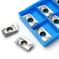 WENCERL Vente en gros d'inserts en carbure APKT1604 APMT1135 APKT16, inserts de fraise CNC en carbure de tungstène pour l'aluminium et la fonte