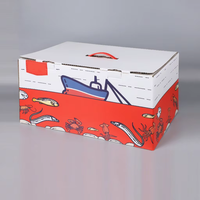 Boîtes en carton ondulé recyclables avec pelliculage mat réutilisable pour l'expédition, personnalisables avec logo, vente en gros