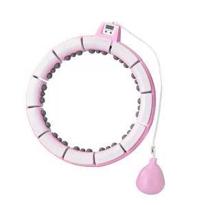 Smart <span class=keywords><strong>Hula</strong></span> Hoop-Tonificación abdominal, adelgazamiento de la cintura, quema de grasa del vientre, desmontable con puntos de masaje con baches - Product Image 1