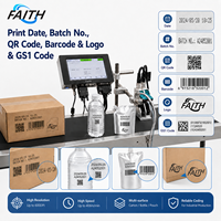 Impresora de Inyección de Tinta Automática Industrial Faith Tij, Impresoras de Inyección de Tinta en Línea para la Impresión de Número de Lote y Fecha de Caducidad