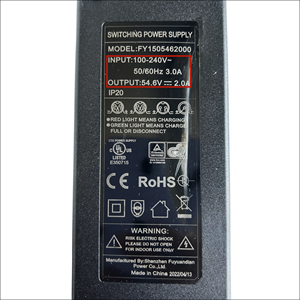 Nouveau <span class=keywords><strong>chargeur</strong></span> original 54.6v 2a 2.0A Kukirin <span class=keywords><strong>G2</strong></span> <span class=keywords><strong>Pro</strong></span> <span class=keywords><strong>chargeur</strong></span> au Lithium <span class=keywords><strong>chargeur</strong></span> de batterie de Scooter électrique pièce accessoires de remplacement - Product Image 4