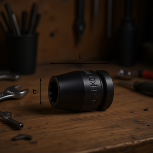 <b>Socket</b> 235 3/4 Mn Length L Diameter B - Product Image 3