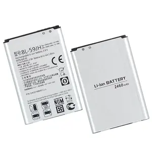 2460mAh BL-59JH的更换电池，LG Optimus L7 II双P715 F5 F3 VS870 Lucid2 P703 P659 F6 D500 D520 VS890 AS870
