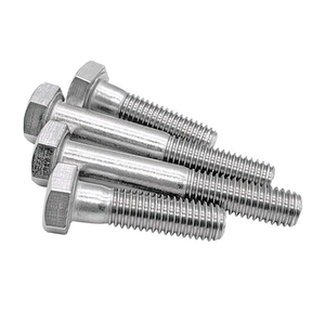 Viti metalliche bullone esagonale metrico zincato <span class=keywords><strong>M10</strong></span> pollici <span class=keywords><strong>dimensioni</strong></span> Gr2 Gr5 titanio testa esagonale bullone 5/16 "-18X1" Unc - Product Image 5