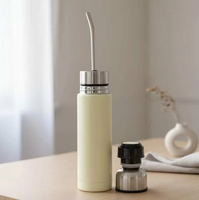 Tasse à thé Madai trois-en-un en acier inoxydable, isotherme portable pour l'extérieur, modèle tête de balle, très populaire en Argentine