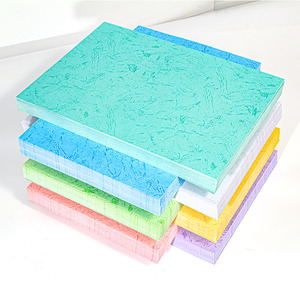 50 fogli 180Gsm doppio lato <span class=keywords><strong>A4</strong></span> colore carta Origami formato personalizzato quadrato colorato ufficio uso copertura di carta - Product Image 1