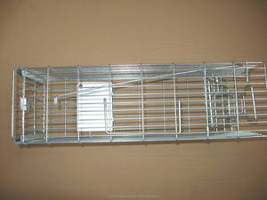 Piège à souris et rats pliable galvanisé, grand format, soudé par points, pour animaux vivants, à déclenchement facile et respectueux, pour ratons laveurs - Product Image 4