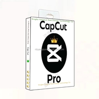 Suscripción Premium de 1 Mes a Capcut Pro, Licencia de Software de Edición de Video, Compatible con Sistemas Operativos, en Existencia