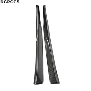 Faldones Laterales Estilo PSM de Fibra de Carbono Auténtica para W205 C180 C200 C260 C63 - Product Image 4