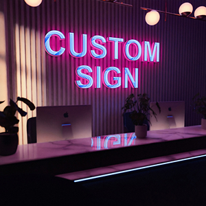 Letrero de Neón Personalizado con Efecto <span class=keywords><strong>Infinito</strong></span> para Decoración del Hogar y Fiestas, Diseño Gratuito, Letrero LED de Neón con Efecto <span class=keywords><strong>Infinito</strong></span> - Product Image 5