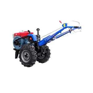 Cost-effective agricultural hand tractors 15hp 18hp 20hp two wheel mini high quality 2 wheels walking tractor in africa