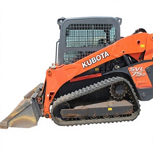 Mini-chargeur Kubota SVL75 d'occasion avec pompe hydraulique Kawasaki, modèle 2018, capacité de 6 tonnes, à vendre - Product Image 1