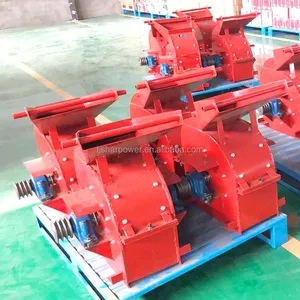 gold construction mining machinery 6B 8B 10B motor or diesel engine driven hammer crusher for steel scrap