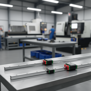 Guías Lineales HSR15 de 1500 mm, Bloques de Rodamiento Tipo Cuadrado con Rodamientos Ranurados de 15 mm, Soporte de Riel Lineal - Product Image 2