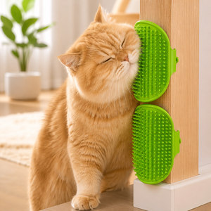 Outil de toilettage et de grattage pour chat en silicone, masseur d'angle mural, peigne à sangle pour pieds de table, griffoir pour chaton, fournitures pour animaux de compagnie - Product Image 5
