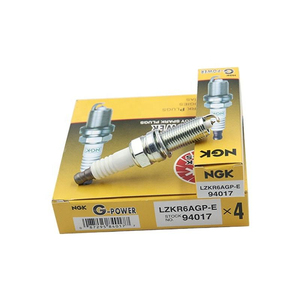 หัวเทียนแพลตตินัม NGK รุ่น LZKR6AGP-E 94017 18846-10060 สำหรับรถยนต์ฮุนได/เกีย ราคาโรงงาน - Product Image 4