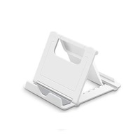 Support de téléphone portable universel en plastique, pliable, portable, support de bureau pour tablette avec stabilisation d'image