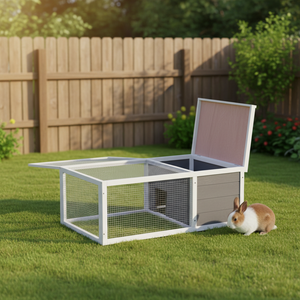 Maison de <span class=keywords><strong>Lapin</strong></span> en Bois Bon Marché <span class=keywords><strong>Clapier</strong></span> à <span class=keywords><strong>Lapin</strong></span> Petite Cage à <span class=keywords><strong>Lapin</strong></span> - Product Image 4