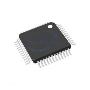Componente de Chips Electrónicos ATSAMD20G16B-ANT 48 TQFP, Canal del Fabricante Integrado - Product Image 1