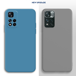 Funda Protectora de Silicona Líquida a Prueba de Golpes para Teléfono Móvil Xiaomi Poco X5 M4 X4 Pro <span class=keywords><strong>Redmi</strong></span> <span class=keywords><strong>10C</strong></span> Note 12 11 - Product Image 6
