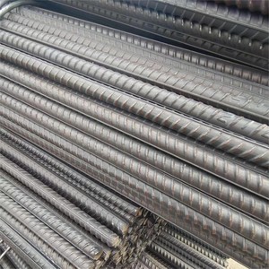 Barres d'armature filetées en acier de qualité supérieure diamètre 12mm 16mm 20mm barres d'armature en acier HRB400 HRB500 barres d'armature en acier au carbone - Product Image 2