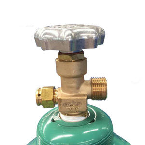 วาล์วมุมสำหรับก๊าซคาร์บอนไดออกไซด์และออกซิเจน CGA580/CGA320 3/4NGT วาล์วถังไนโตรเจนพร้อมตัววาล์วทำจากเหล็กกล้าคาร์บอน ผลิตภัณฑ์ CGA540 - Product Image 2