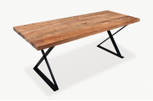 Newly Designed Iron Power Coating Matte Black X Shape <b>Table</b> <b>Legs</b> Custom for Kitchen Hotel Dining & Hospital Use - Product Image 4
