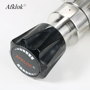 Regolatore di pressione aria doppio manometro in acciaio inox collaudo ingresso 4000PSI regolatore di ossigeno industriale - Product Image 5