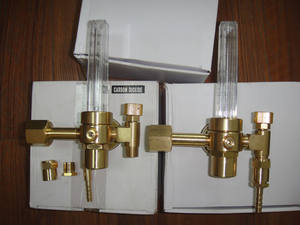 191 <span class=keywords><strong>Argon</strong></span>/CO2 Durchfluss messer Gas regler <span class=keywords><strong>Argon</strong></span>/CO2 Regler mit 3 Stück Auslass mutter - Product Image 5