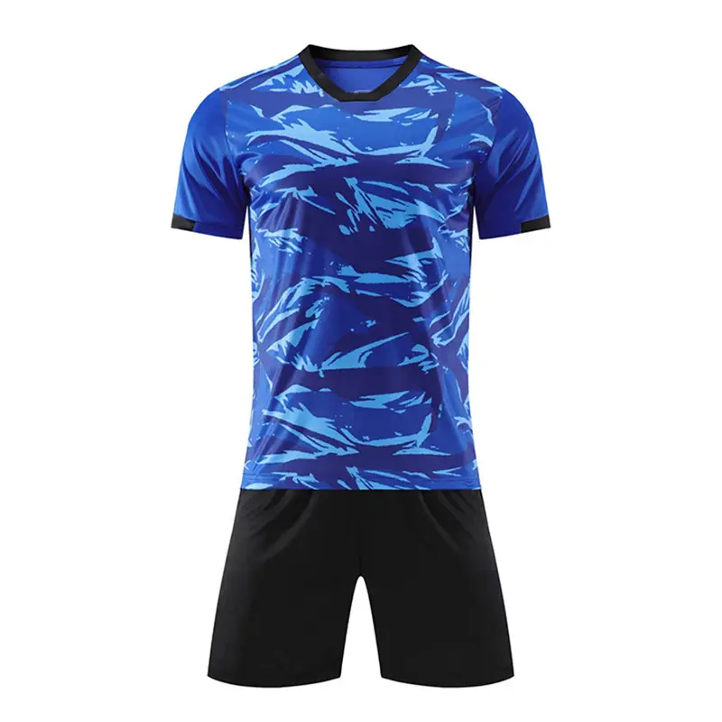 Maillot Football Design Personnalisé Homme Kit de Football pour Enfants Surdimensionné 100% Maillot de Football en Polyester