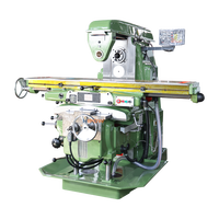 HIPOW X6140 Schwerlast-Horizontalfräsmaschine ISO50 Spindelkonus 30-1500 U/min 300kg Tischlast Werkstattfräsausrüstung