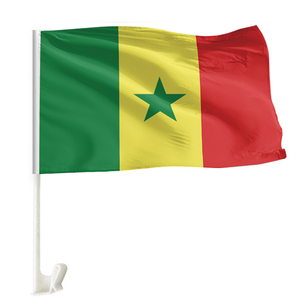 Заводская акция, низкая цена, заказной флаг для всех стран, на заказ, 30*45 см, прочный Словенский флаг Сейшельских островов, Сенегал, Автомобильный флаг - Product Image 3