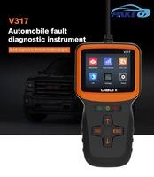 Outil de diagnostic automobile X4 Elm327 V317 Scanner OBD2 Écran couleur de 2.8 pouces Détecteur de défauts automobiles de meilleure qualité Nouvel article