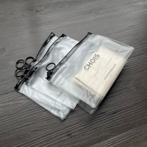 Luxury Frosted PVC Stand Up Zipper Pouch - Custom Printed Cosmetic Makeup Bag for Jewelry & <b>Accessories</b> - Product Image 6