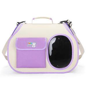 Wholesale New Fashion Breathable Oxford Cloth Cat Carry Bag Portable Foldable Square Cat Backpack for <b>Dogs</b> Outdoor Style Pet Bag - Product Image 5