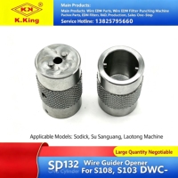 Piezas para Máquina de Corte por Hilo EDM K.King, Guía Abrefilamentos SD132 para S108/S103/DWC-