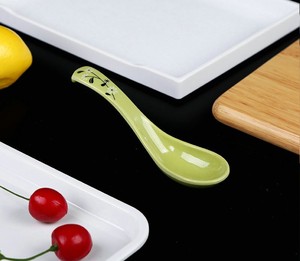 Juego <span class=keywords><strong>de</strong></span> cubiertos <span class=keywords><strong>de</strong></span> cuchara <span class=keywords><strong>de</strong></span> melamina ecológica para comida, cocina, fiestas, restaurantes/hoteles - Product Image 4