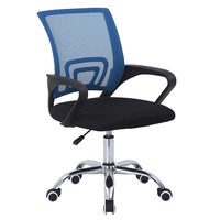Chaise de bureau ergonomique professionnelle MOTOSTUHL à dossier haut réglable, design moderne de chaise de patron, en maille, cuir et acier pour la maison