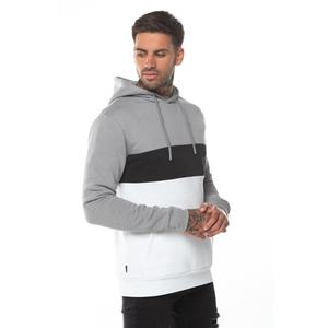 Bloque personalizado Color Hombres Ropa Jersey Sudadera con capucha Cuello alto Material polar de alta calidad Manga larga Transpirable Hombre Sudaderas con capucha 2025 - Product Image 3