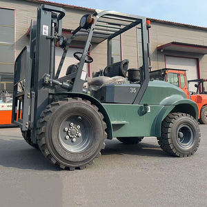 2 טון מלגזה דיזל 3 טון מזלג ליפטר 4 גלגלים כונן דיזל מלגזה מחסן חדש מנוע יפני מלגזה דיזל 5t - Product Image 1